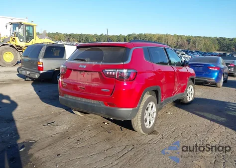 2025 Jeep Compass Latitude 4X4 from USA, damaged, VIN 3C4NJDBN6ST588396